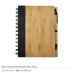 Bamboo Notebook with Pen