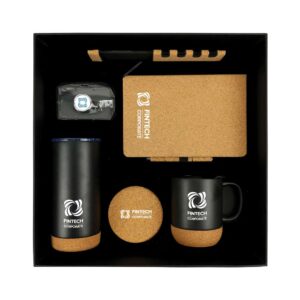 Promotional Gift Sets with Black Cardboard Gift Box