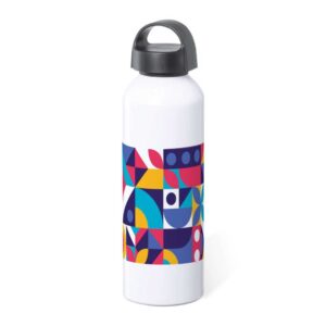 White Sublimation Bottles Twist to Open 800ml