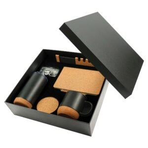 Promotional Gift Sets with Box | Black Cardboard Gift Box