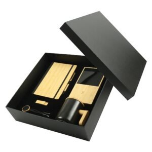 Promotional Gift Sets with Black Cardboard Gift Box
