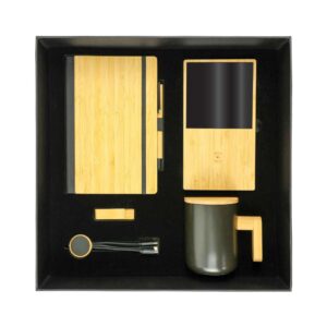 Promotional Gift Sets with Black Cardboard Gift Box