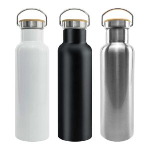 Stainless Steel Bamboo Flask