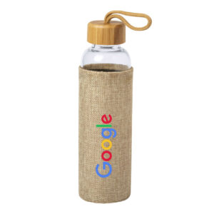 Glass Bottle with Sleeve