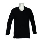BLUE STONE SECURITY SWEATER | BLACK RIB