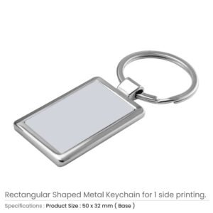 Rectangle Metal Key Holder | Metal Grey Key Holder