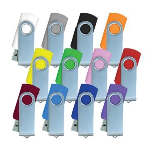 Silver USB Flash Drives | Swivel