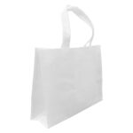 Non Woven White Landscape Shopping Bags
