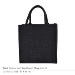 JUTE BAG WITH ROUND STRAP B | MR-1