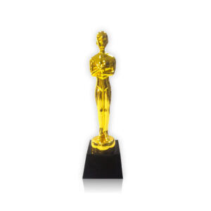 Sport Sculpture Awards Metal Oscar Golden Trophy