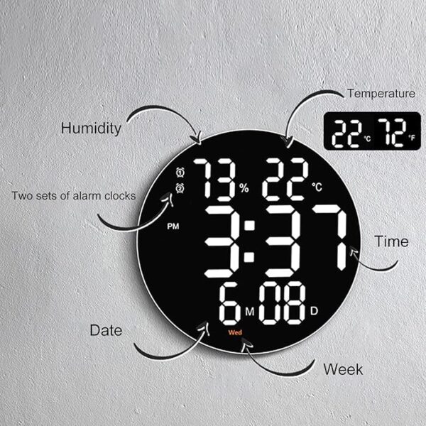 DIGITAL WALL CLOCK