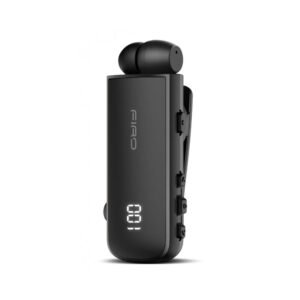a black device with a clip