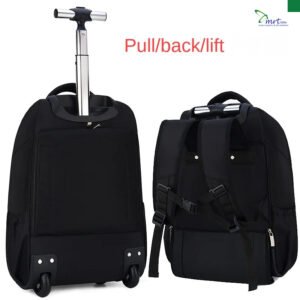 Travel Laptop Bag with Trolley for Men