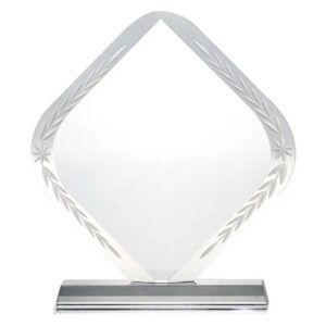 Rhombus Shaped Crystal Awards