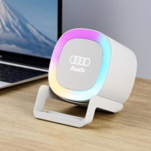 Bluetooth Speaker 15W Wireless Charging-LED Light | Portable Multifunctional