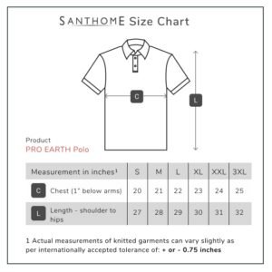 Santhome PRO EARTH Recycled Polo Shirt-Mens