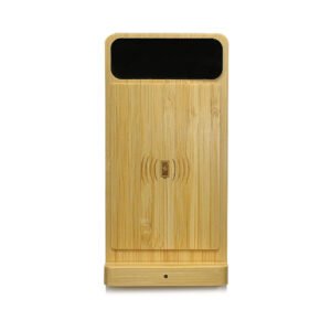 Phone Holder Wireless Charger | Light Up Logo | HMW 13 Bamboo
