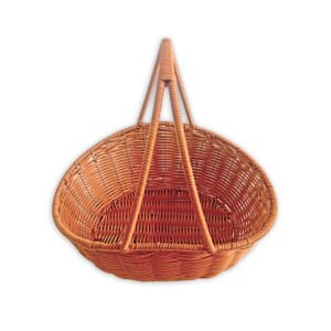 Hand Woven Basket Decorative Household | Toys Bin Wedding Decoration Fruits Portable Basket