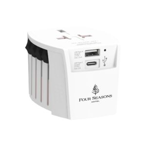 Travel Adapter MUV USB AC USB Type C ports