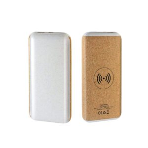 Wheat Straw Cork Power Bank | 10000 MAH