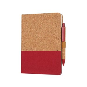 A5 Eco Neutral Cork Hard Cover Notebook | Notebook and Pen Set