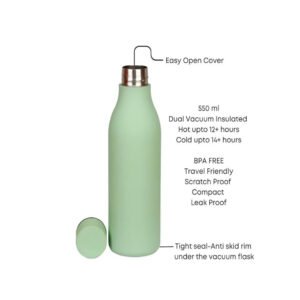 Stainless Steel Flask Bottle | Vacuum Insulated | Single Wall | Sports Bottle