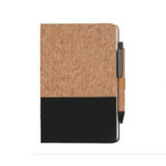 A5 Eco Neutral Cork Hard Cover Notebook | Notebook and Pen Set