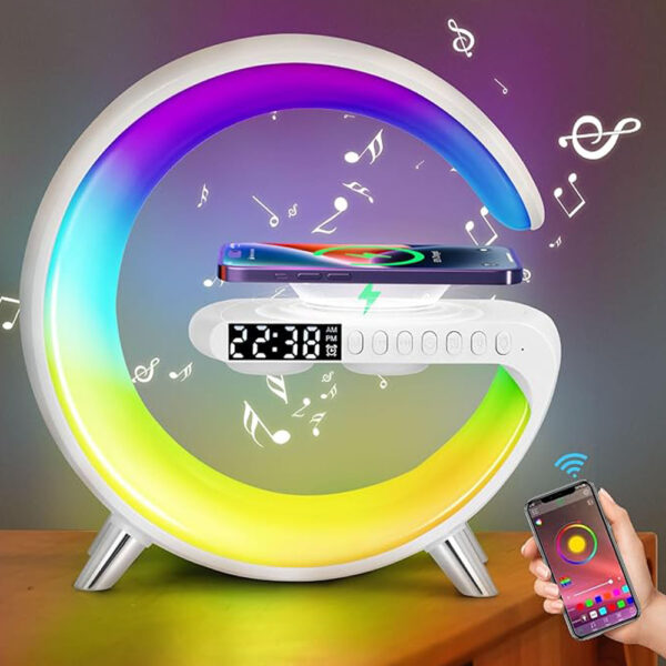 Smart Lamp Bluetooth Speaker Wireless Charger