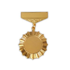 Medal with Metal Brooch and Suspender