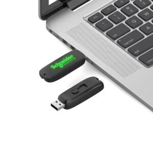 Lepus Light-Up LED Logo USB with Slide Button 64GB