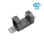 OTG USB Flip in Metal 32GB Magnetic Cap | V. 3.0 Type C Flip Magnetic Cap