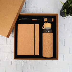 Cork Gift Set with Kraft Box