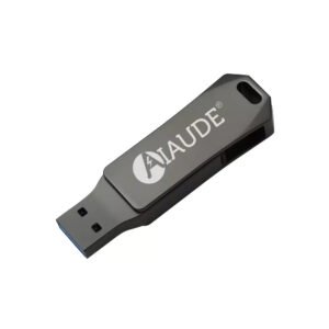 OTG Metal USB 64GB Type C | Swivel OTG USB in Gun Metal 64GB V. 3.0 Type C