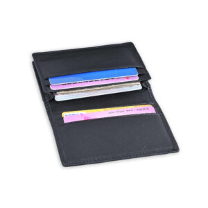 LEATHER WALLET CARD HOLDER