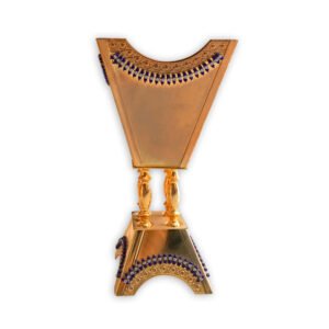 Gold Incense Burner | Incense Burner Unique Ornament Statue Incense Stand for Office Hotel Indoor