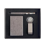 Gift set for men | Office Gifts for men boss Set of Card Holder, Key Chain and Pen