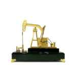 Electric oil field pumping unit model | petroleum and petrochemical souvenirs | oil field business gift customization