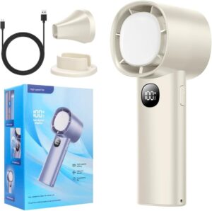 USB Rechargeable Mini Fan 10000RPM Speed