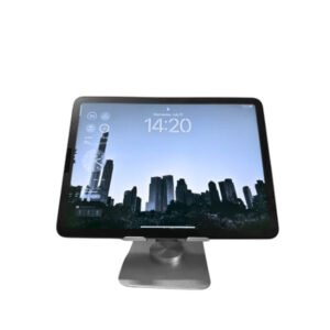 360 Rotating Adjustable Tablet Stand | Aluminum Foldable iPad Holder for Desk/Table