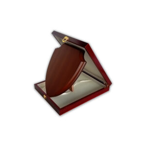 Wooden Plaque with Gold Plate | Wooden Plaque Award with Wooden Box