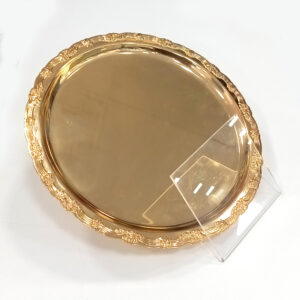 Traditional Golden Plate Award | Plaque Award | Souvenior | Table Ware