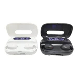 True Wireless Earphones Digital Display | In-Ear Headphones with Charging Case Bluetooth® 5.3