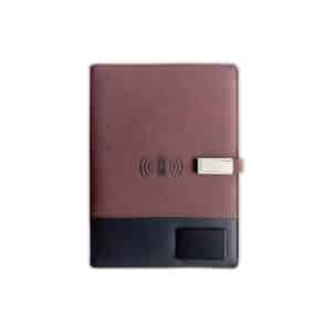 Hi-Tech Portfolio Powerbank B | Executive with Wireless Charging Organizer | Notebook