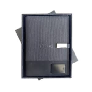 Hi-Tech Portfolio Powerbank B | Executive with Wireless Charging Organizer | Notebook
