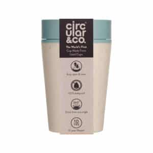 Circular Leakproof Reusable Coffee Cup | The World's First Travel Mug Made from Recycled Coffee Cups | 100% Leak-Proof, Sustainable & Insulated.