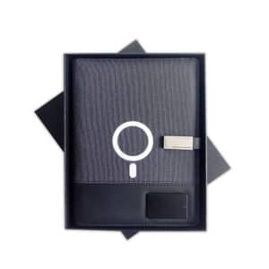 Hi-Tech Portfolio Powerbank | Executive with Wireless Charging Organizer | Notebook