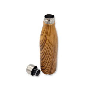 GEYER | Hans Larsen | Stainless Wood Print Water Bottle | Drinkware