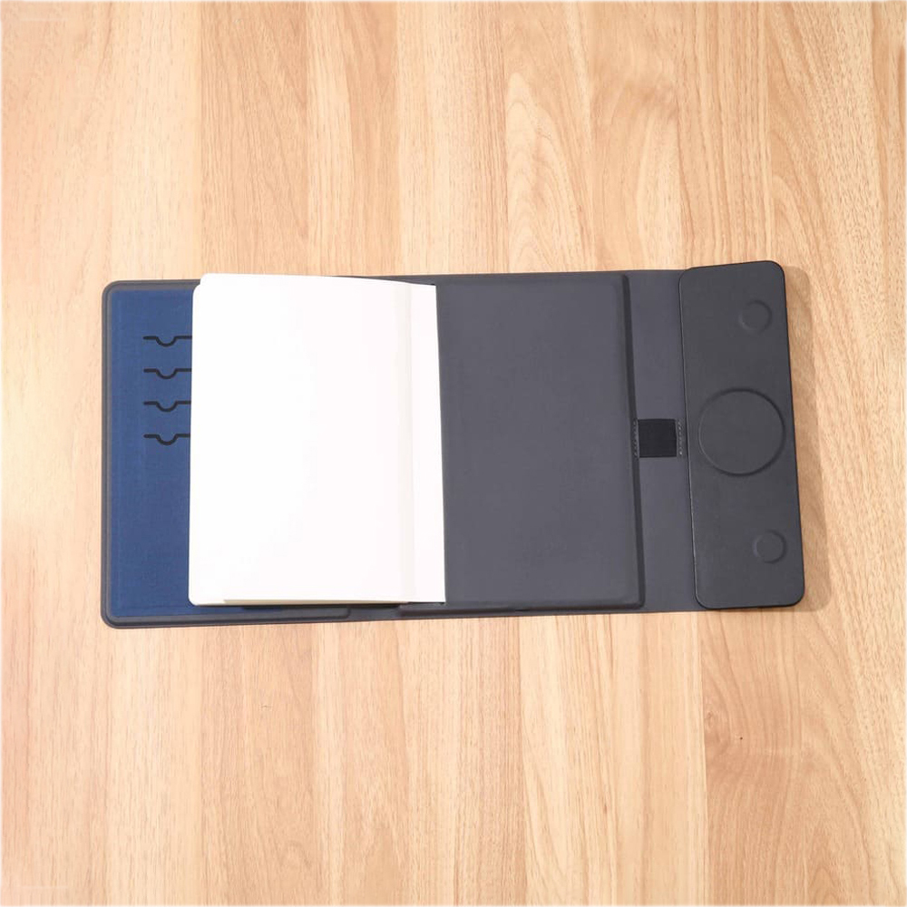 Santhome-10000mAh-Magnetic-15W-Magsafe-Wireless-Power-Bank-Folder---Blue-MRT10