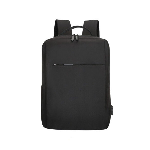 Men Backpack Black 211 with USB Charging Port