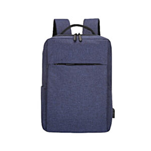 Men Backpack Blue 213 with USB Charging Port